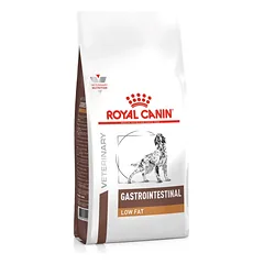 Royal Canin Veterinary Dog Gastrointestinal Low Fat dietinis pašaras šunims.