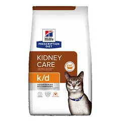 Hill's Prescription Diet Cat K/D Kidney Care, veterinarinis maistas katėms 8 kg — 2 nuotrauka