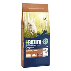Bozita Original Puppy & Junior su vištiena – be kviečių, sausas maistas šuniukams — 2 nuotrauka