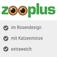 Tri-Coastal Design zooplus žaislas katėms su katžole Rožė, 1 vnt. — 3 nuotrauka