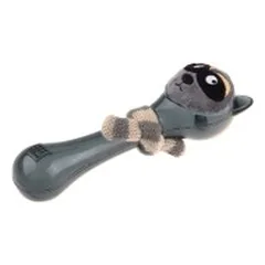Žaislas šunims GiGwi Plush Friendz guminis meškėnas su šaliku — 2 nuotrauka