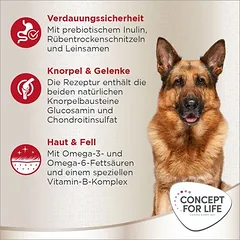 Concept for Life German Shepherd Adult sausas maistas šunims — 4 nuotrauka