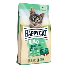 HAPPY CAT Minkas Perfect Mixas Žuvis ir vištiena ir ėriena  10 kg