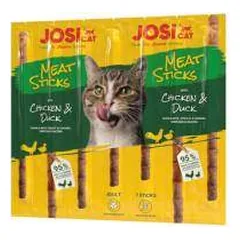 JosiCat Meat Sticks Chicken & Duck skanėstai katėms su vištiena ir antiena, 35 g