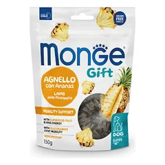 M85717 Monge GIFT Dog Super „M” Mobility support Ėriena/ananasai 150 g (pak.10)
