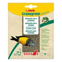 Sera Granugreen pagrindinis maistas mažesnėms žolėdėms cichlidams, 20 g