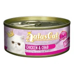 Aatas Cat Creamy Chicken & Crab konservai katėms