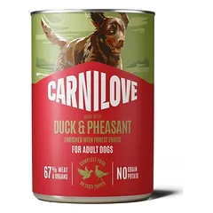 Carnilove Wild Meat Duck & Pheasant konservai šunims, 400 g