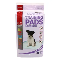 Dog Fantasy Training Pads Lavender sugeriantys padėkliukai šuniukams ir suaugusiems šunims, 55,8×55,8 cm, 50 vnt. — 3 nuotrauka
