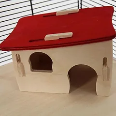 skyline narvas graužikams Fun Area Leon, balta: L 67 x B 36,5 x H 65 cm — 4 nuotrauka
