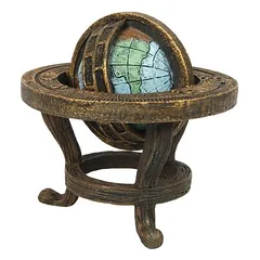 Aqua Della Aquariendekoration Steampunk Globus