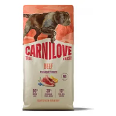 CARNILOVE Dog True Fresh BEEF maistas šunims
