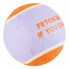 Coockoo Hundespielzeug Tennisball Fetch Me lila/orange
