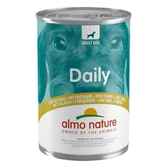 Almo Nature Daily konservai suaugusiems šunims su kalakutiena, 400 g