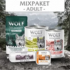 Wolf of Wilderness Adult - Mixpaket