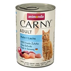 ANIMONDA Cat Carny Adult, skonis: vištiena ir lašiša, 400 g 