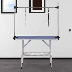 Šunų kirpimo stalas, reguliuojamo aukščio, 107 × 170 × 60 cm — 2 nuotrauka