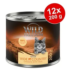 Sparpaket Wild Freedom Kitten 12 x 200 g
