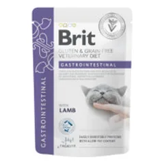 Brit GF Veterinary Diets Gastrointestinal konservai su ėriena katėms photo