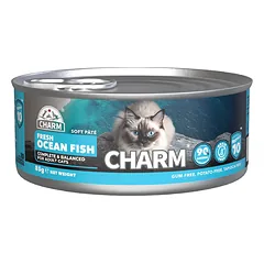 Charm Cat Fresh Ocean Fish Pate 85 g parduotuvėje zooprekes24.lt