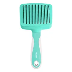 Record HAIRMONY savaime išsivalanti šukos vilnai šukuoti, vidutiniams ir dideliems šunims, 10×20,5 cm — 3 nuotrauka