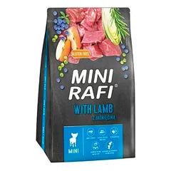 DOLINA NOTECI Rafi Mini sausas ėdalas šunims su ėriena 3kg