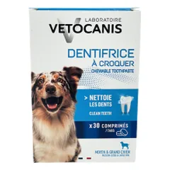 Vetocanis kramtomoji dantų pasta šunims, 30 tabl.