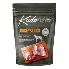 Kudo Mini Junior sausas maistas mažų veislių šuniukams su kalakutiena&antiena 3 kg
