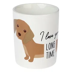 TIAKI Keramiktasse "I Love You Long Time"