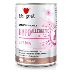 Disugual Veterinary drėgnas drėgnas šunų maistas HYPOALLERGENIC šernų (suaugusiems) 400g