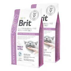 BRIT GF Veterinary Diets Cat Ultra-Hypoallergenic 2x5kg