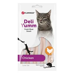Flamingo Deli Yumm pasta, skanėstai katėms, < 49 g parduotuvėje zooplus.de