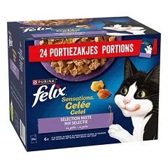 3 + 1 gratis! 4 x Felix Nassfutter