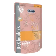 Dr.Clauder‘s Best Selection drėgnas maistas kačiukams 12x85g