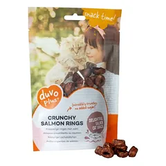 Duvo+ Katzensnack Crunchy Salmon Rings 50 g