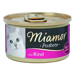 Miamor Pastete jautiena 85g skardinė