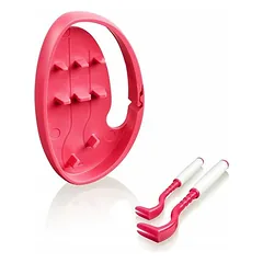 Tick Twister Clip Box Trio Purple - Tick Removers in a Box, 3 pieces, Turkusowy / 3szt — 5 nuotrauka
