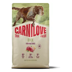 CARNILOVE True Fresh Duck Adult sausas pašaras suaugusiems šunims su antiena, 4 kg