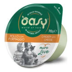Oasy More Love Cup konservai su vištiena ir sūriu katėms - Pet24