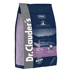 DR. CLAUDER’S HYPOSENSITIVE sausas maistas suaugusiems šunims su antiena ir bulvėmis 11,5 kg