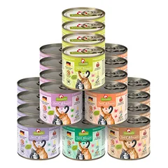 GranataPet DeliCatessen be žuvies kačių maistas - be grūdų šlapias kačių maistas, 6 skonių mišinys, 2 rinkinių komplektas