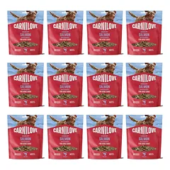 CARNILOVE Dog Crunchy Snack Salmon 12x200g traškūs skanėstai su lašiša suaugusiems šunims