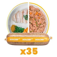 Dog Chef šviežiai virtas maistas šunims – vištiena – 100 % natūralus — 3 nuotrauka