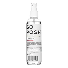 So Posh Coat Oil - lengvas aliejus ilgaplaukių šunų ir pudelių priežiūrai, palengvinantis kailio iššukavimą, 1L — 3 nuotrauka