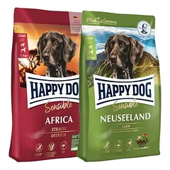 Happy Dog Supreme sausas maistas šunims, ekonominė pakuotė: 2 x didelė pakuotė, mišrus rinkinys — 4 nuotrauka