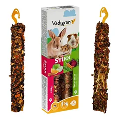 VADIGRAN Stixx FV graužikams 2 skoniai vaisiai/daržovės 110g (10)