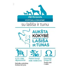 Monge Dry Dog Spec. Line - All Breeds Adult Hypoallergenic Salmon&Tuna 12 kg, 1 vnt. — 2 nuotrauka