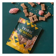 Tribal Rewards sausainiai šunims su vištiena ir linų sėmenimis, Chicken & Flaxseed, 125 g — 2 nuotrauka