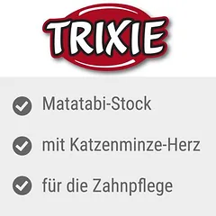 Trixie žaislas katėms Matatabi Lolli širdelė, 1 vnt. — 2 nuotrauka