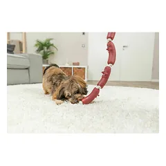 Trixie dešrelės ant virvės vinilinis žaislas šunims 75 cm — 4 nuotrauka
